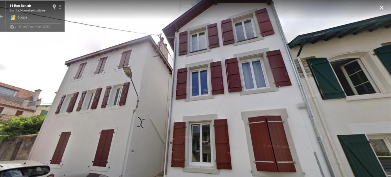 Biarritz Centre, Pres Avenue De Verdun, Cosy Apt 2 Pieces , Salon , Chambre Separe, Rue Tres Calme A 10 Minutes A Pied De La Grande Plage Dış mekan fotoğraf