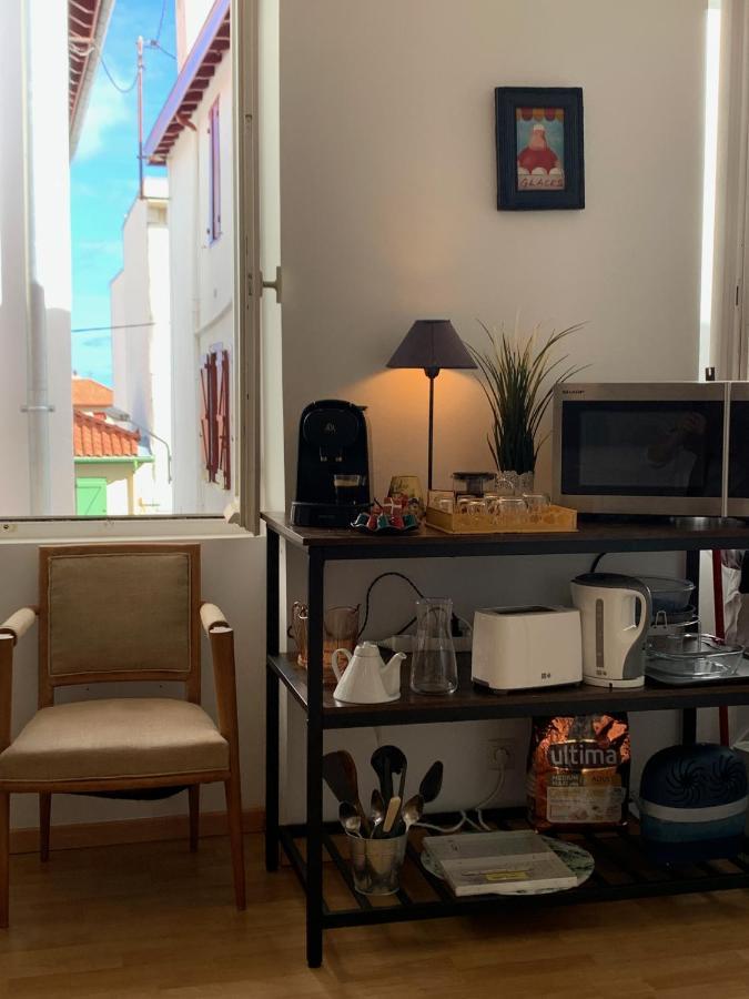 Biarritz Centre, Pres Avenue De Verdun, Cosy Apt 2 Pieces , Salon , Chambre Separe, Rue Tres Calme A 10 Minutes A Pied De La Grande Plage Dış mekan fotoğraf